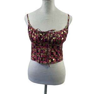 Urban Outfitters NWOT Madison Ruched Cami Size M